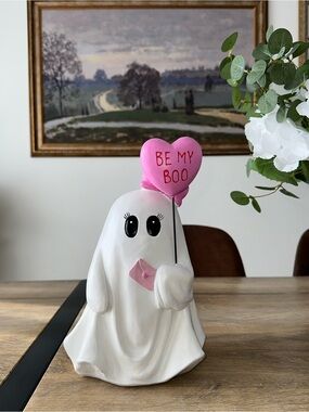 NWT Goblin & Ghoul "Be My Boo" Ghost Figurine